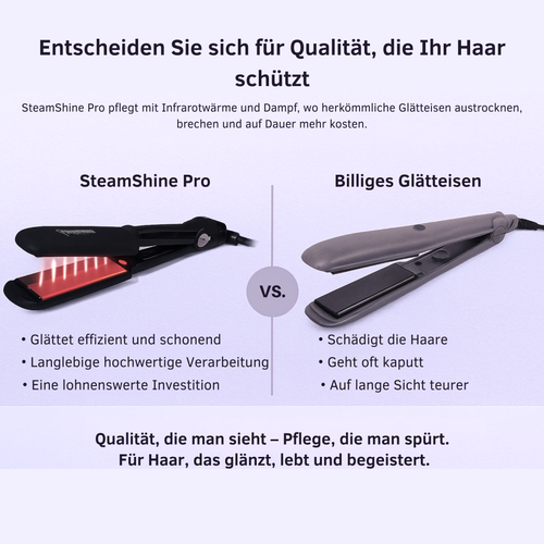 Steam ShinePro 2-in-1-Stylinggerät