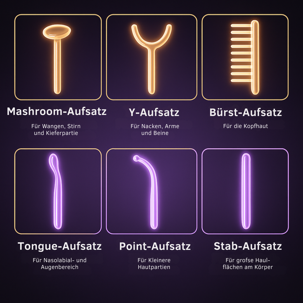 GlowWave – 6-in-1 Hochfrequenzstab